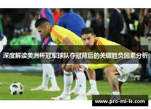深度解读美洲杯冠军球队夺冠背后的关键胜负因素分析