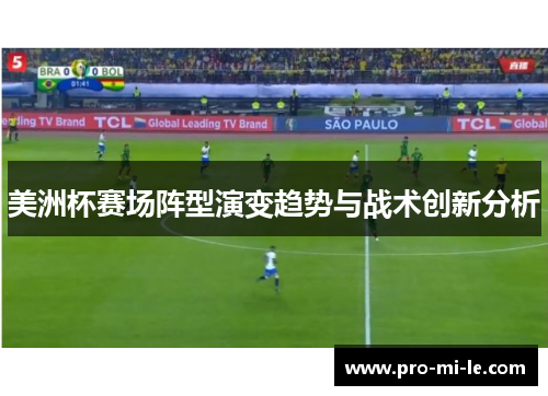 美洲杯赛场阵型演变趋势与战术创新分析